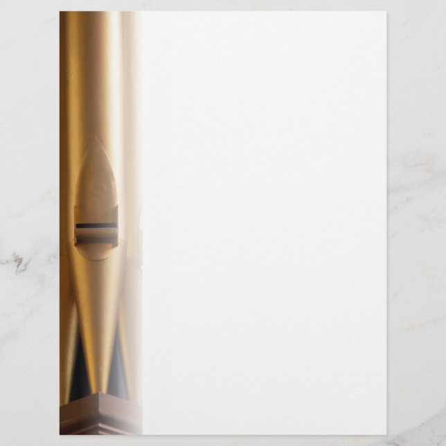 En-tête de tuyau d'orgue ordinaire (Devant)