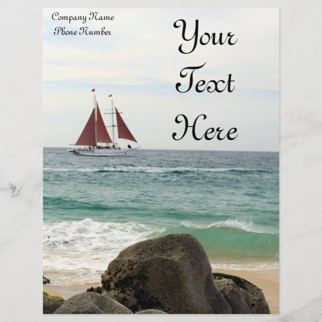 En-tête du bateau à voile (Devant)