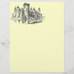 En-tête du château médiéval