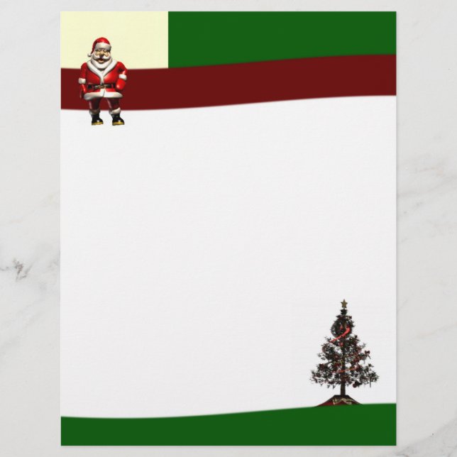 En-tête du service père Noël (Devant)