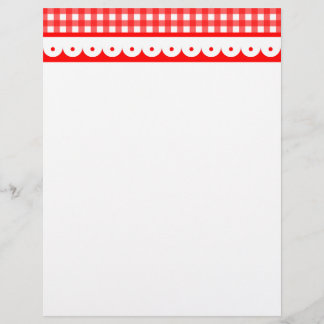 En-tête Gingham