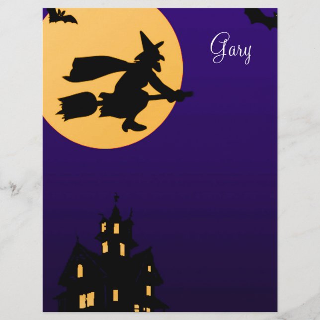 En-tête Halloween de Gary (Devant)