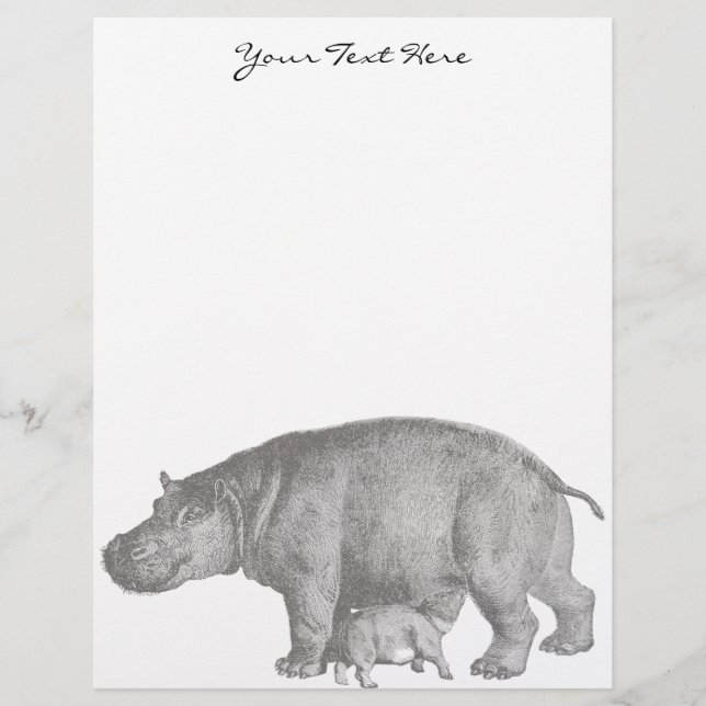 En-tête Hippo vintage (Devant)