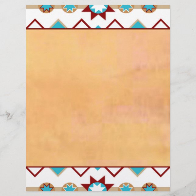 En-tête Motif amérindien (Devant)