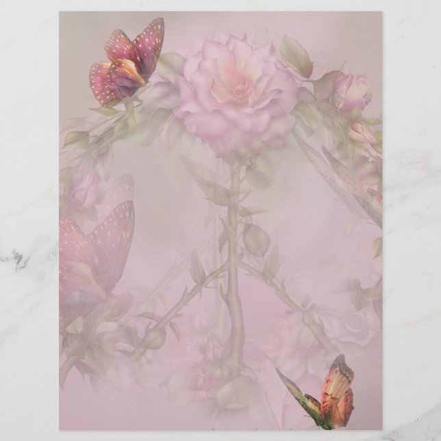 En-tête Rose de la paix (Devant)