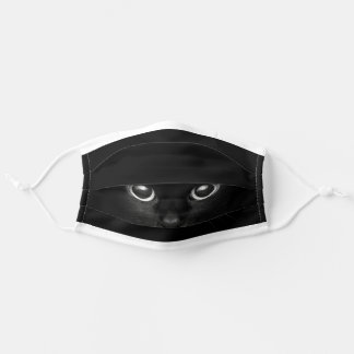En Tissu Masque Visage Protecteur Kitty Design