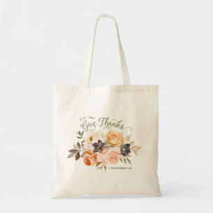En Tout, Merci Floral Rose Sac fourre-tout