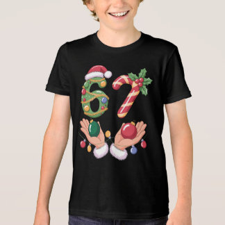 En Tri-matière 6-7 T-shirt de Noël mème