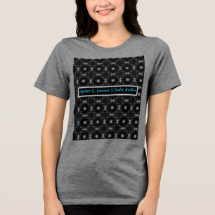 En Tri-matière Amber L. Larsen Auteur Indépendant T-shirt pour