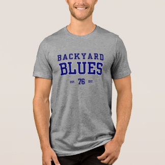 En Tri-matière Backyard blues Vintage T-Shirt