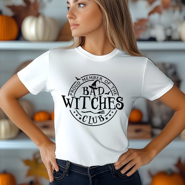 En Tri-matière Bad Witches Club: Halloween T-Shirt for Witchcraft (Créateur téléchargé)