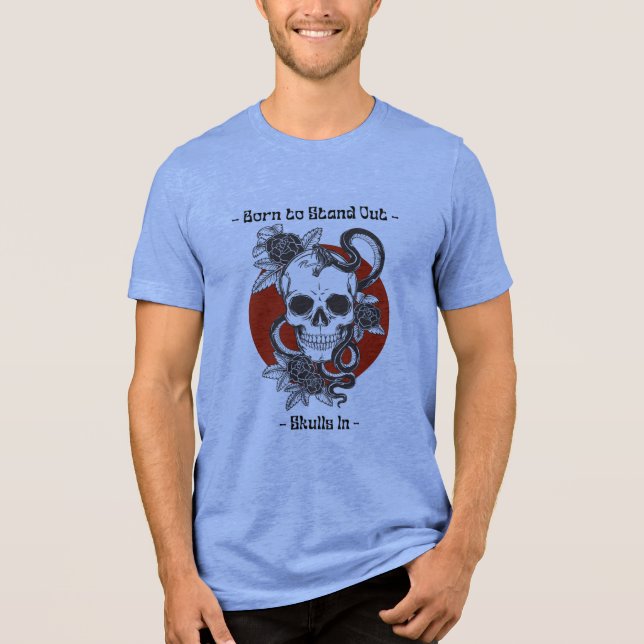En Tri-matière Bella+Canvas T-Shirt tri-blend (Recto)