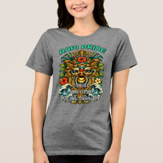 En Tri-matière Bella+Canvas T-Shirt tri-mélange, Blanc, Adulte S
