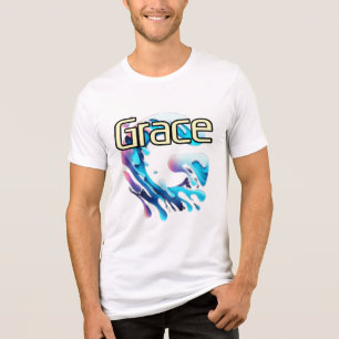 En Tri-matière Bella+Canvas T-Shirt tri-mélange, Blanc, Adulte S