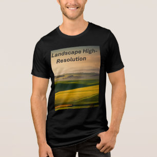 En Tri-matière Bella+Canvas T-Shirt Tri-Mélange – M haute résolut