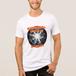 En Tri-matière Bella+Canvas T-Shirt tri-mélange, Noir uni Trible