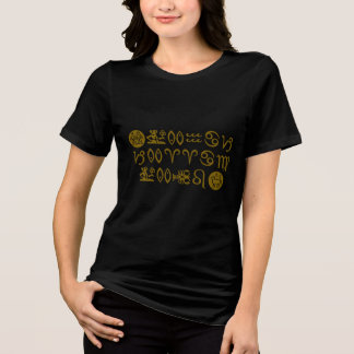 En Tri-matière Bella+Canvas T-Shirt tri-mélange pour femme