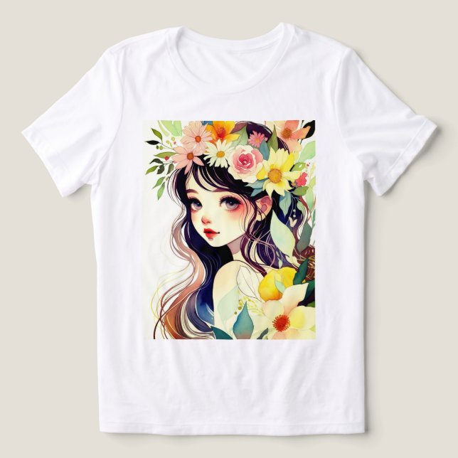 En Tri-matière Bella+Canvas Women's Tri-blend T-Shirt (Design Recto)