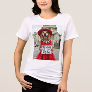 En Tri-matière Bernie Sanders est ma T-shirt héroïque