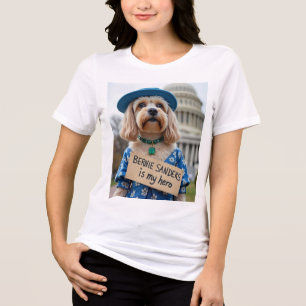En Tri-matière Bernie Sanders est ma T-shirt héroïque