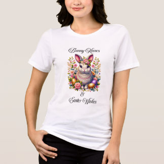 En Tri-matière Bonnet de Pâques Baisers Tee - Joli T-Shirt de Pri