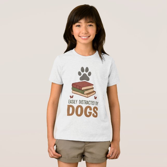 En Tri-matière Books Tea and Me Cozy Bookworm T-Shirt (Recto plein)