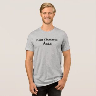 En Tri-matière Caractère principal T-shirt Aura