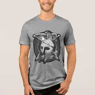 En Tri-matière Casque SIGMA et Bouclier 3b T-Shirt Basique Homme