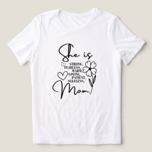 En Tri-matière Célébrer le Supermom dans chaque T-shirt de la fêt