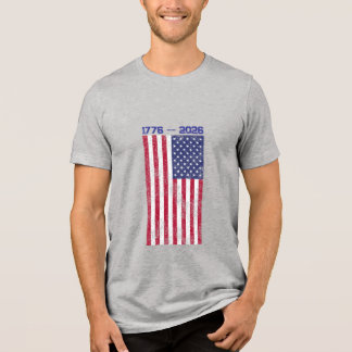 En Tri-matière Célébrez le T-shirt pour hommes America 250 avec d