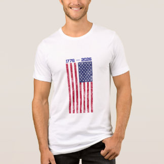 En Tri-matière Célébrez le T-shirt pour hommes America 250 avec d