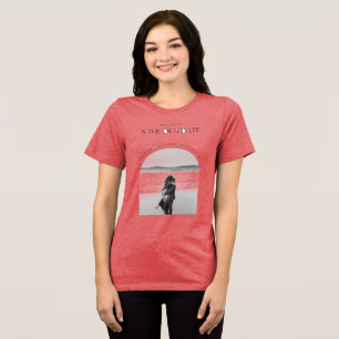 En Tri-matière Chaque And Davis Sauvegarder La Date T-Shirt
