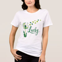 Charme chanceux : Le T-shirt Dandelion à quatre fe