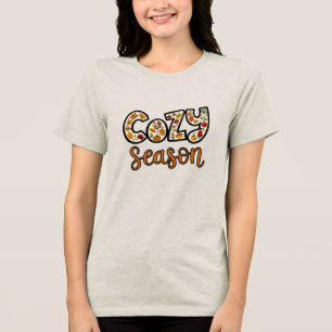 En Tri-matière Chemise de saison douillette    T-Shirt Vibrations