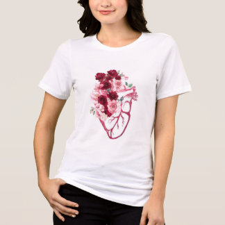 En Tri-matière Chemise T-Shirt pour femmes