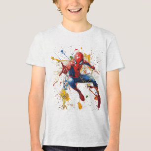 En Tri-matière Chemise T-Shirt Spider man