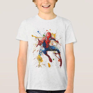 En Tri-matière Chemise T-Shirt Spider man