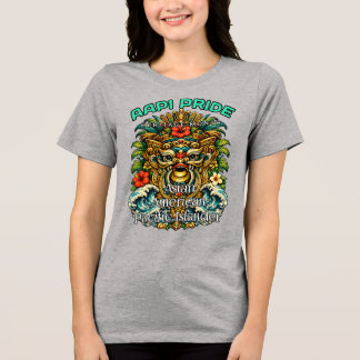 En Tri-matière Chemise T-shirt tri-mélange Bella+Canvas, Blanche,