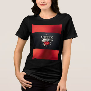 En Tri-matière Chemise Tri-Blend Chef's Kiss T-Shirt