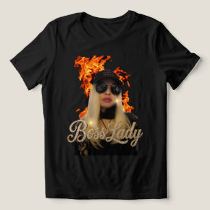 En Tri-matière Chemise tri-blend T-Shirt Boss Lady