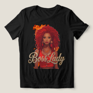 En Tri-matière Chemise tri-blend T-Shirt Boss Lady