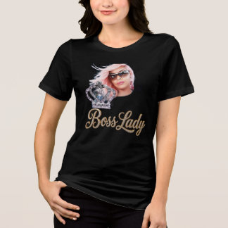 En Tri-matière Chemise tri-blend T-Shirt Boss Lady