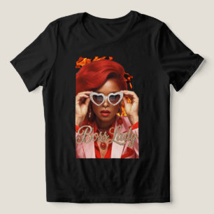 En Tri-matière Chemise tri-blend T-Shirt Boss Lady