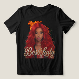 En Tri-matière Chemise tri-blend T-Shirt Boss Lady