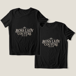 En Tri-matière Chemise Tri-Blend T-Shirt Femme Patronne