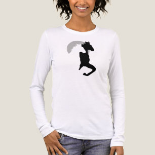 En Tri-matière Chevaux courant ensemble t-shirt