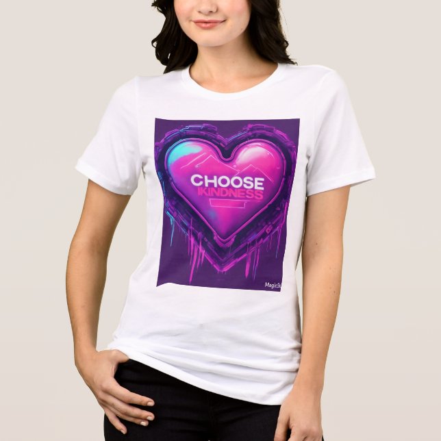 En Tri-matière Choisir le style de t-shirt Kindness (Recto)