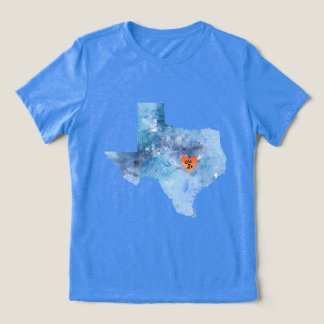 En Tri-matière CISV Austin Heart of Texas T-Shirt féminin