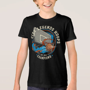 En Tri-matière City Legends Hoops T-Shirt - Champion Basketball S