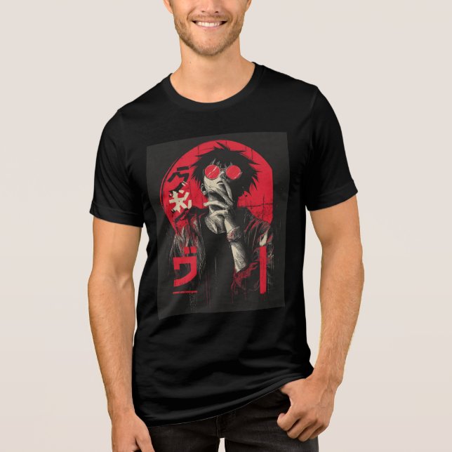 En Tri-matière CJ Graphic Studios "Crimson Sight" T-shirt Premium (Recto)